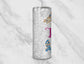 Faith Hope Love 20 oz Skinny Tumbler