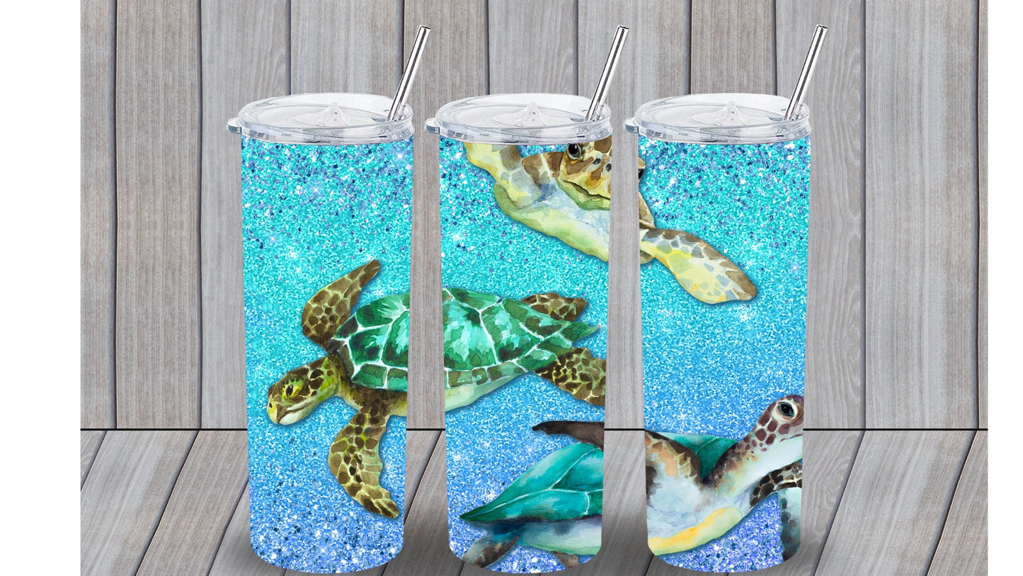 Sea Turtle 20 oz Tumbler